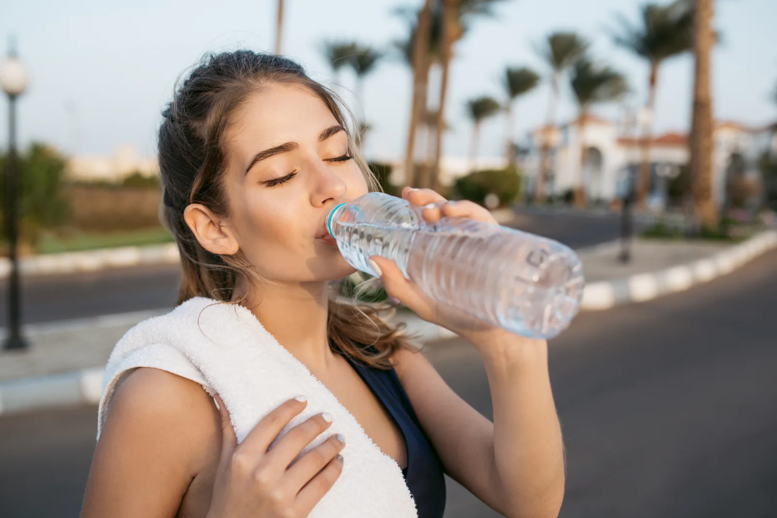 tomar agua