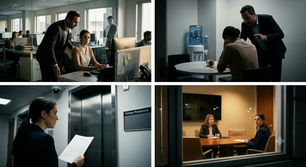 violencia en oficinas