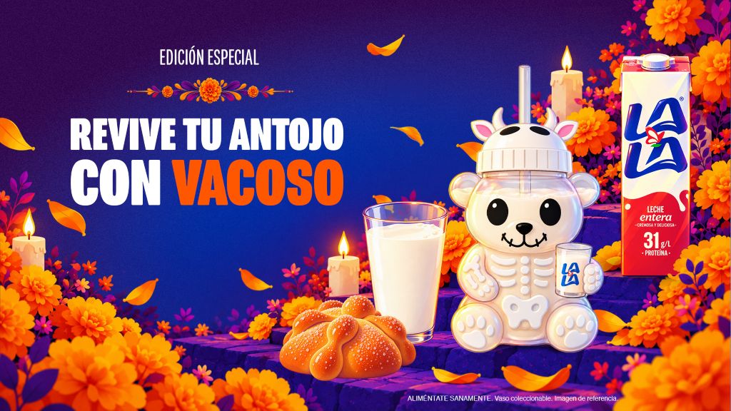 Lala celebra el Día de Muertos con el lanzamiento de 'VacOso' y alianza nacional con Chocolate Abuelita