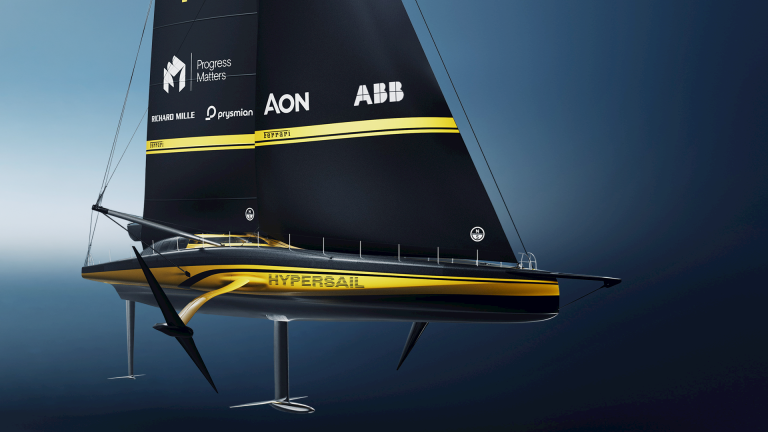 Yate monocasco oceánico con tecnología de corriente continua e ingeniería de electrificación marina sostenible