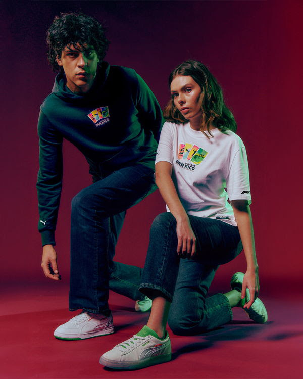 Coleccion PUMA GP Mexico inspirada en la Loteria Mexicana y motorsport Formula 1